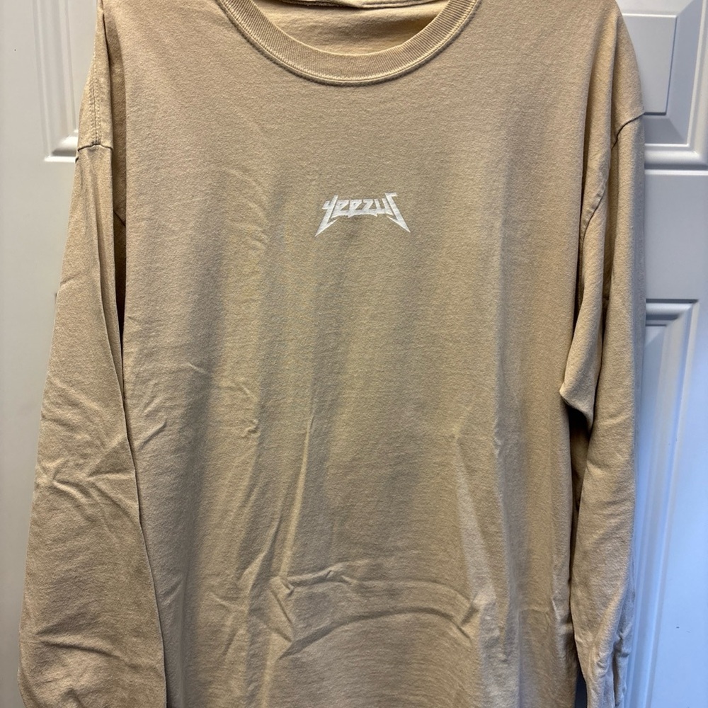 Yeezy Beige Long Sleeve Tee